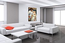 Mother about to Wash her Sleepy Child Obraz zs17537