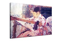 Mary Cassatt Obraz Lydia at the Tapestry Loom zs17538