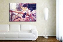 Mary Cassatt Obraz Lydia at the Tapestry Loom zs17538