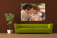 Susan Comforting the Baby Obraz zs17539