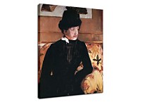 Mrs. Gardner Cassatt in Black Obraz zs17543