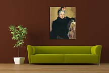 Portrait of an elderly lady Obraz zs17544