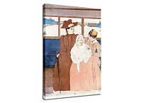 Interior of a Tramway Passing a Bridge Obraz zs17556