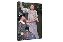 Young Woman Picking Fruit - Reprodukcia zs17563