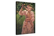 Baby Reaching For An Apple Obraz zs17565