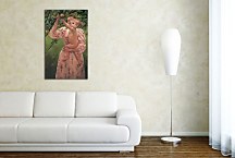 Baby Reaching For An Apple Obraz zs17565