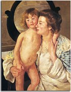 Mother and child - Mary Cassatt Obraz zs17570