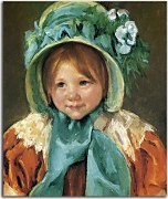 Sarah in a Green Bonnet Obraz zs17571