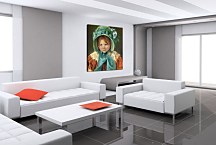 Sarah in a Green Bonnet Obraz zs17571