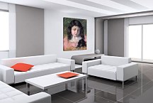 Bust of Francoise Looking Down - Mary Cassatt Obraz zs17572