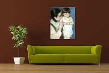 Young Thomas And His Mother - Reprodukcia  zs17577