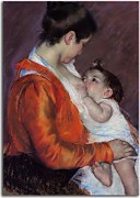 Louise Nursing Her Child Mary Cassatt Obraz zs17578