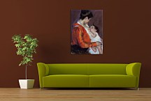 Louise Nursing Her Child Mary Cassatt Obraz zs17578