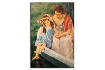 Mother And Child In A Boat - Mary Cassatt Obraz zs17579