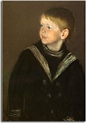 The Sailor Boy Gardener Cassatt - Reprodukcia zs17591