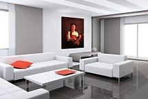 The Mandolin Player - Reprodukcia  zs17592