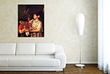 The Flirtation A Balcony in Seville - Reprodukcia  zs17593