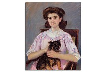 Portrait of Mie Louise Durand Ruel Obraz zs17600