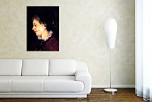 Portrait of Madame Sisley Obraz zs17604