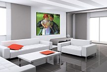 Nurse Reading to a Little Girl Obraz zs17610