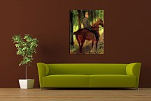 Mr. Robert S. Cassatt on Horseback Obraz zs17614