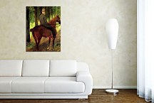 Mr. Robert S. Cassatt on Horseback Obraz zs17614