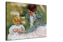 Mother Playing with Her Child Obraz zs17620