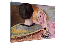 Mother Combing Sara's Hair Obraz zs17622