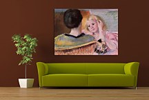 Mother Combing Sara's Hair Obraz zs17622