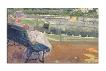 Mary Cassatt Obraz Lydia Sitting on a Porch zs17630