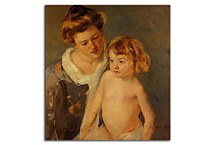 Jules Standing by His Mother obraz zs17633