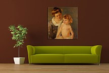 Jules Standing by His Mother obraz zs17633