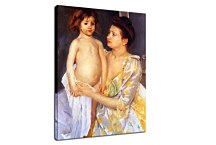 Jules Being Dried by His Mother Obraz zs17634