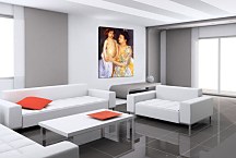 Jules Being Dried by His Mother Obraz zs17634