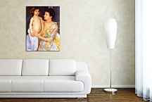 Jules Being Dried by His Mother Obraz zs17634