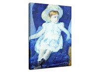 Elsie in a Blue Chair Mary Cassatt Obraz zs17638