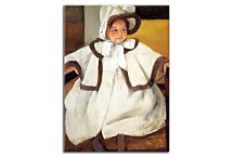 Ellen Mary Cassatt In A White Coat Obraz zs17640