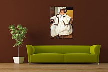 Ellen Mary Cassatt In A White Coat Obraz zs17640