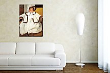 Ellen Mary Cassatt In A White Coat Obraz zs17640