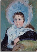 Dorothy in a Very Large Bonnet and a Dark Coat Obraz zs17641