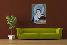 Dorothy in a Very Large Bonnet and a Dark Coat Obraz zs17641