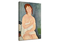 Obrazy Amedeo Modigliani - Young Woman in a Shirt  zs17651