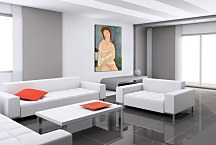 Obrazy Amedeo Modigliani - Young Woman in a Shirt  zs17651