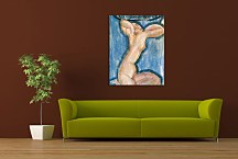 Obrazy Amedeo Modigliani - Caryatid zs17655