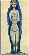 Reprodukcie Amedeo Modigliani - Standing Nude zs17656