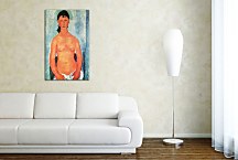 Obrazy Amedeo Modigliani - Standing nude zs17657