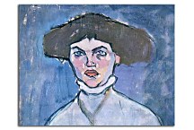 Head of a Young Woman Obraz zs17663