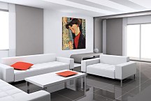 Portrait of Frank Haviland Burty Obraz Modigliani  zs17670