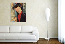 Portrait of Frank Haviland Burty Obraz Modigliani  zs17670