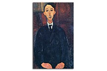 Portrait of the painter Manuel Humbert Obraz Modigliani zs17671